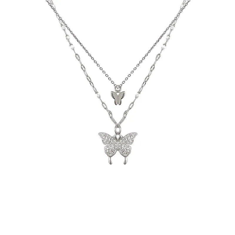 AVA BUTTERFLY NECKLACE SET